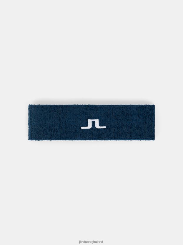 J.Lindeberg Men Sweat Headband Moroccan Blue Accessory BXV8X42521 - Click Image to Close