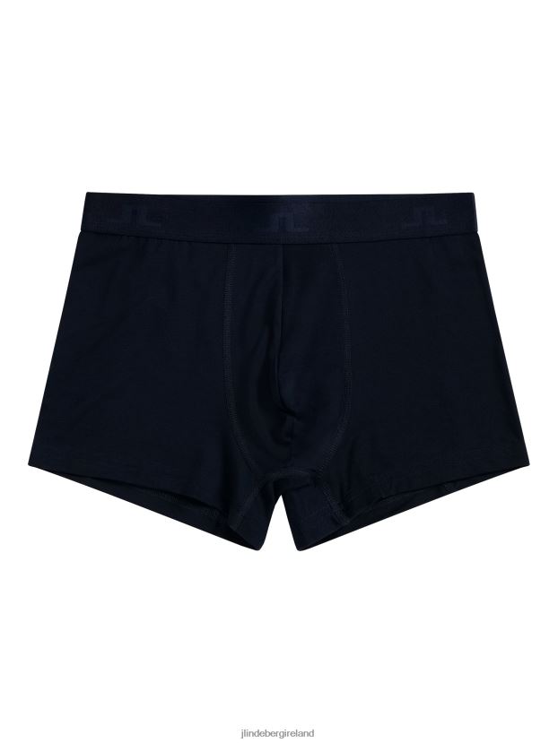 J.Lindeberg Men Bridge Lyocell Boxer Briefs Navy Accessory BXV8X41263 - Click Image to Close