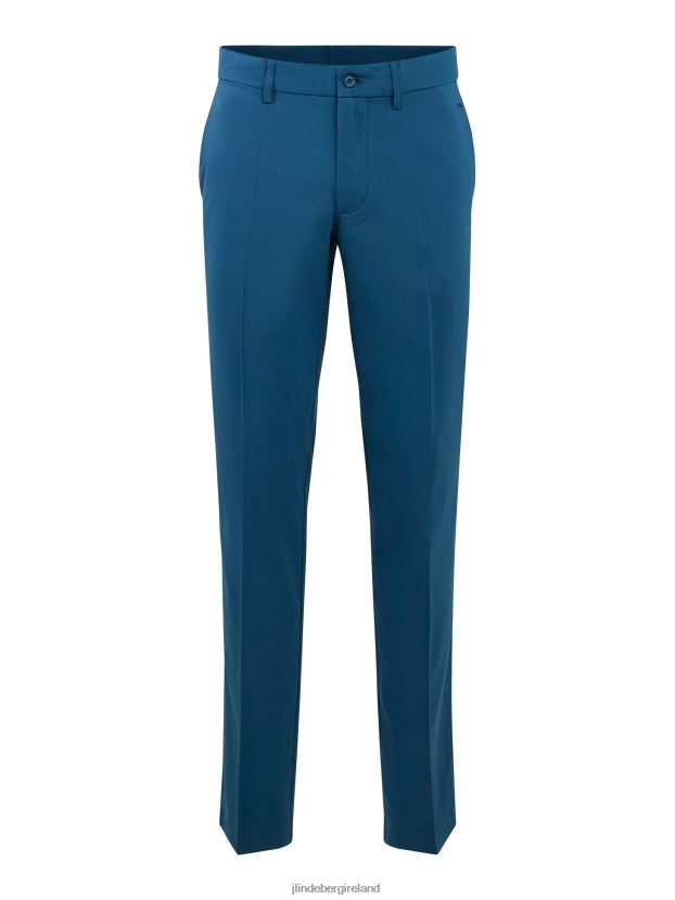 J.Lindeberg Men Elof Golf Pant Majolica Blue Clothing BXV8X42243