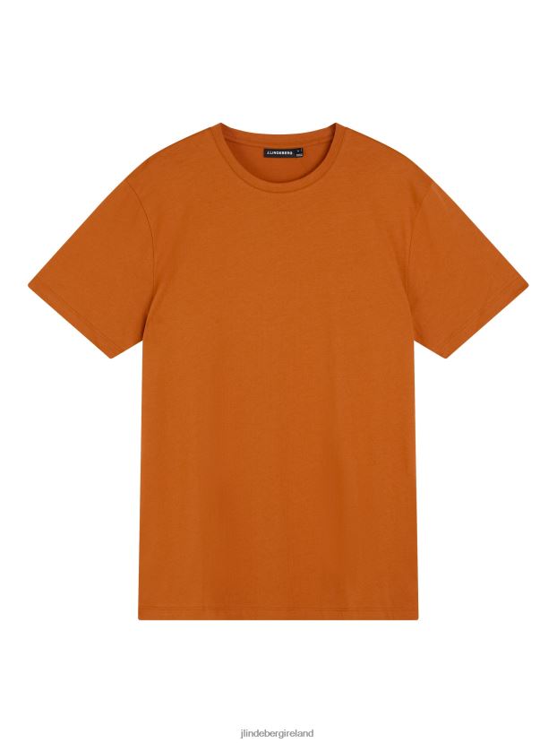 J.Lindeberg Men Sid Basic Cotton Tee Minimal Clothing BXV8X4946