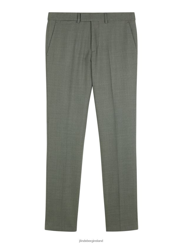 J.Lindeberg Men Grant Active Hopsack Pants Aloe Clothing BXV8X41224