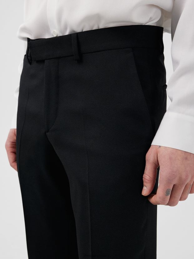 J.Lindeberg Men Grant Active Hopsack Pants Black Clothing BXV8X41230