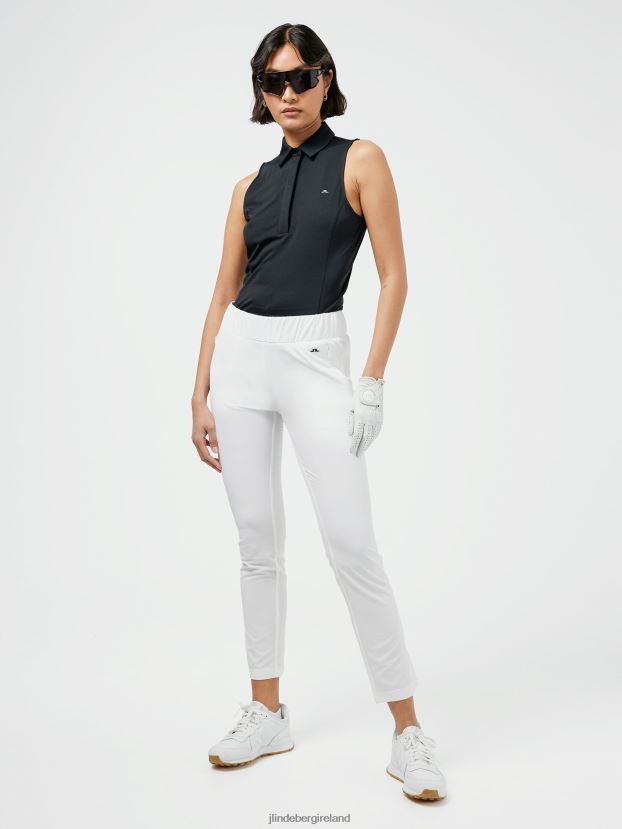 J.Lindeberg Women Nea Pull On Golf Pant White Clothing BXV8X42797
