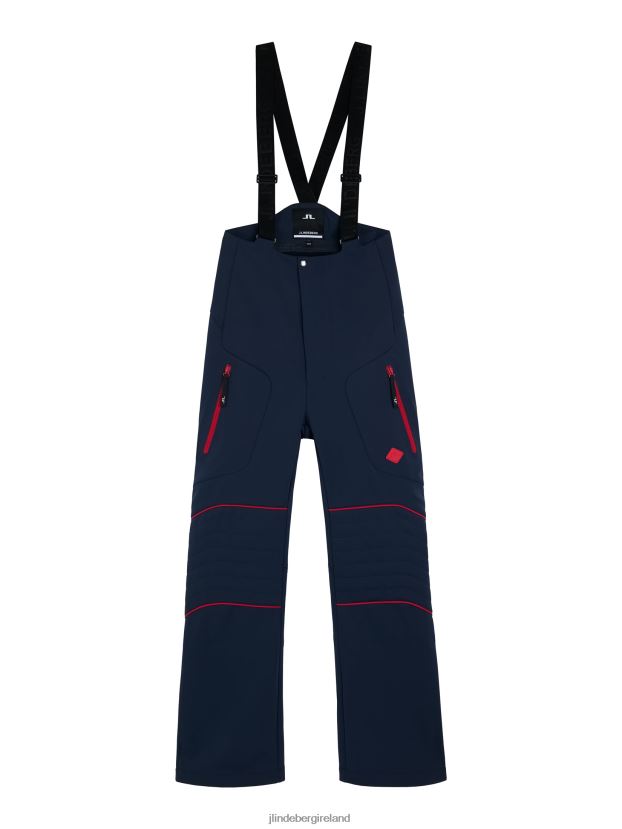 J.Lindeberg Women Stanford Pro Bib Pant Navy Clothing BXV8X42062